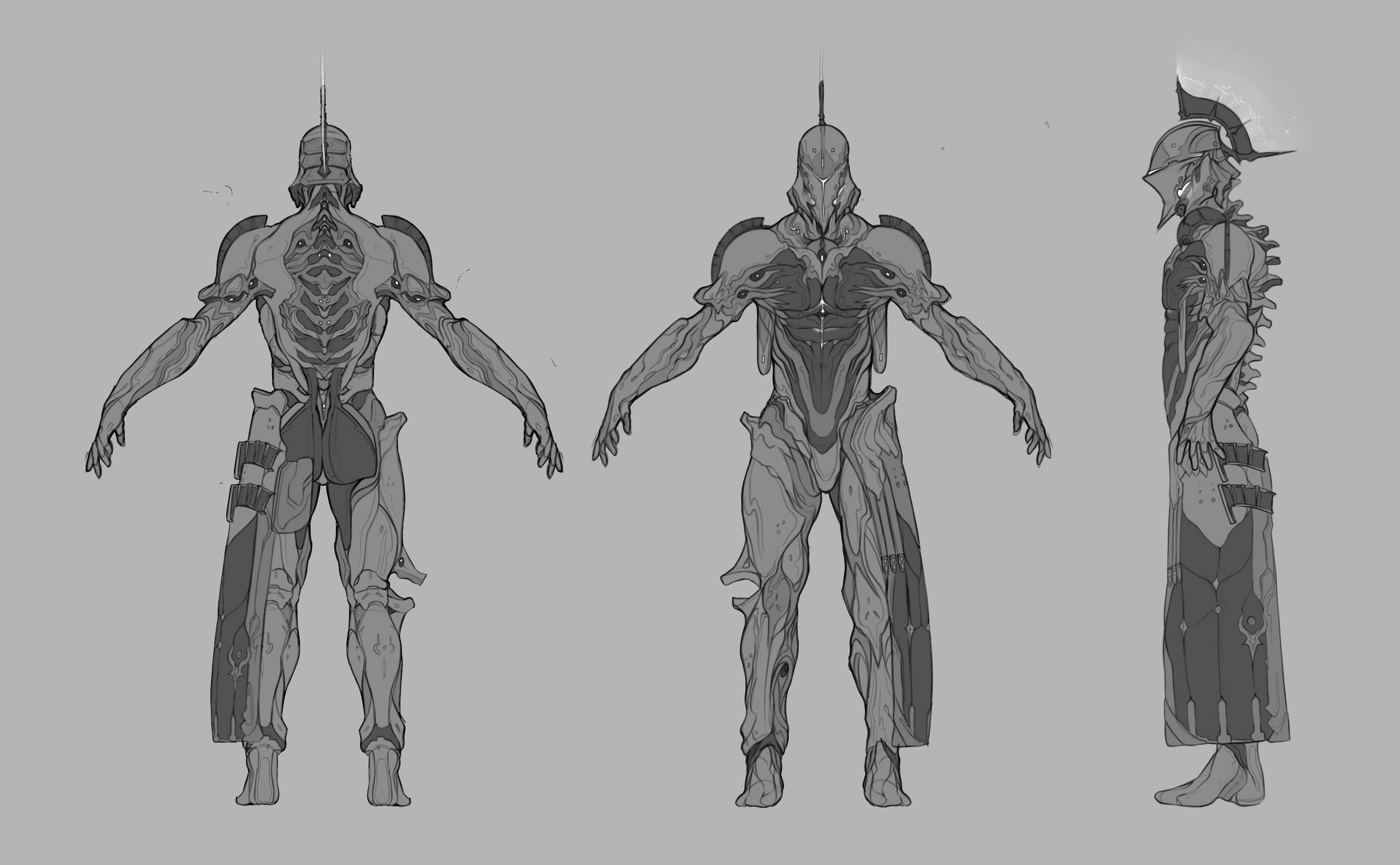 Styanax - Ares tennogen Skin Concept art by SirVisconde on DeviantArt