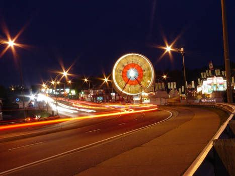 the overpass during the midway