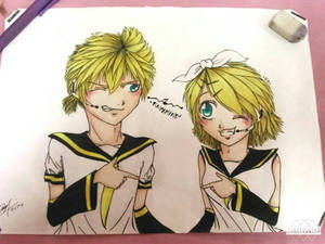 Request 6: Kagamine Rin and Len