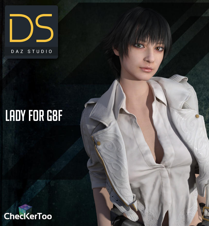 Lady DMC 5 For G8F - Daz Content by guhzcoituz