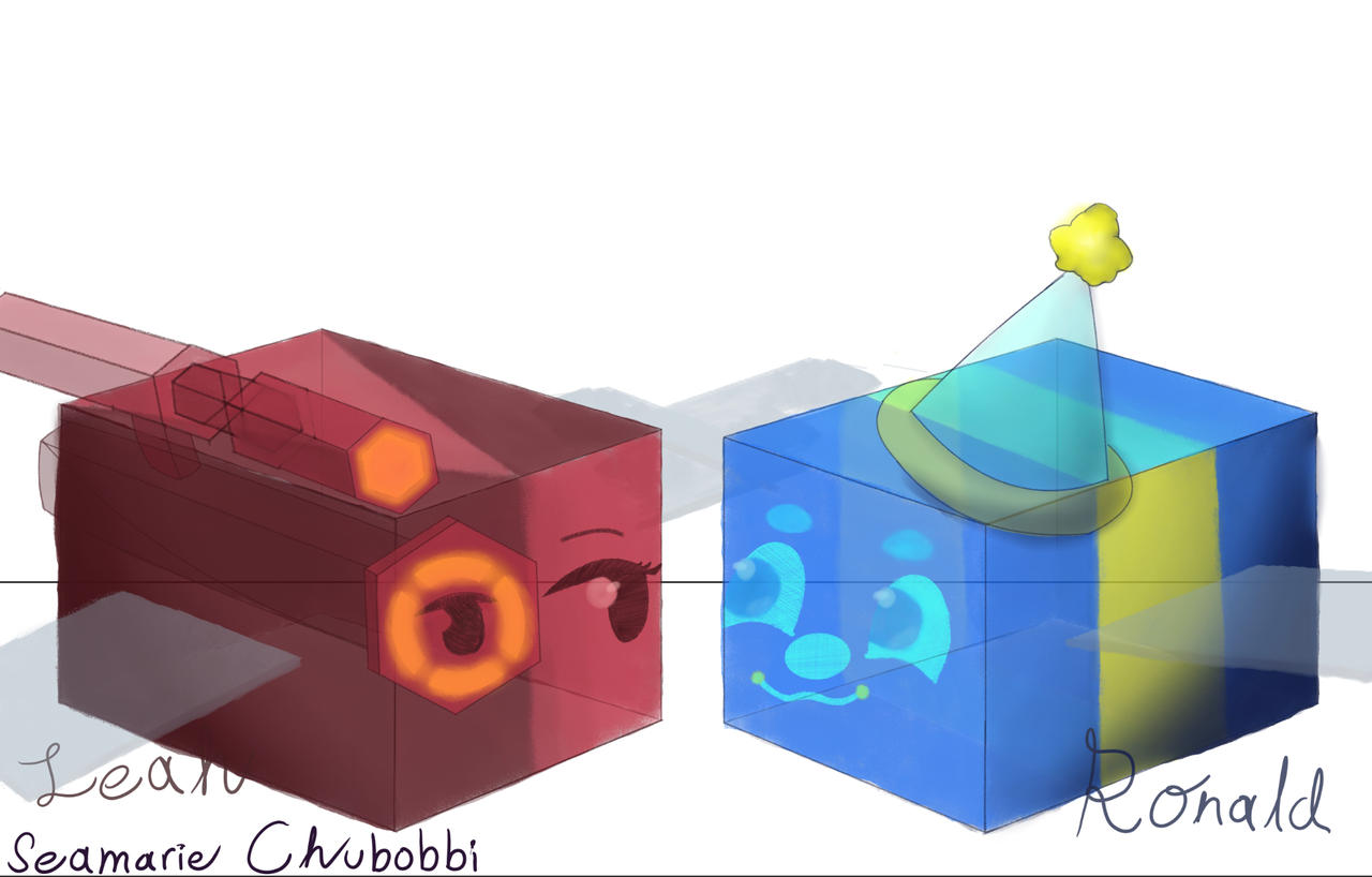 Precise Bee Cube Ronald the Buoyant Bee and Leah the Precise Bee by ChubbyChubSeal on ...
