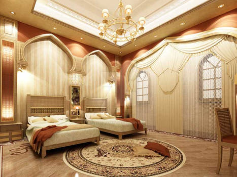Islamic bed room