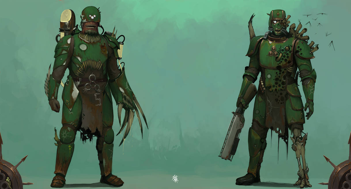 nurgle infantry 2 by Taz-Mar on DeviantArt