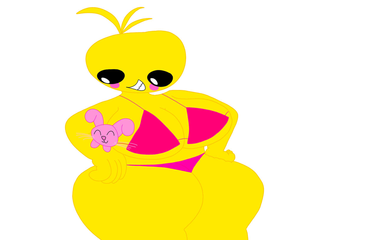 toy chica with da rabbit