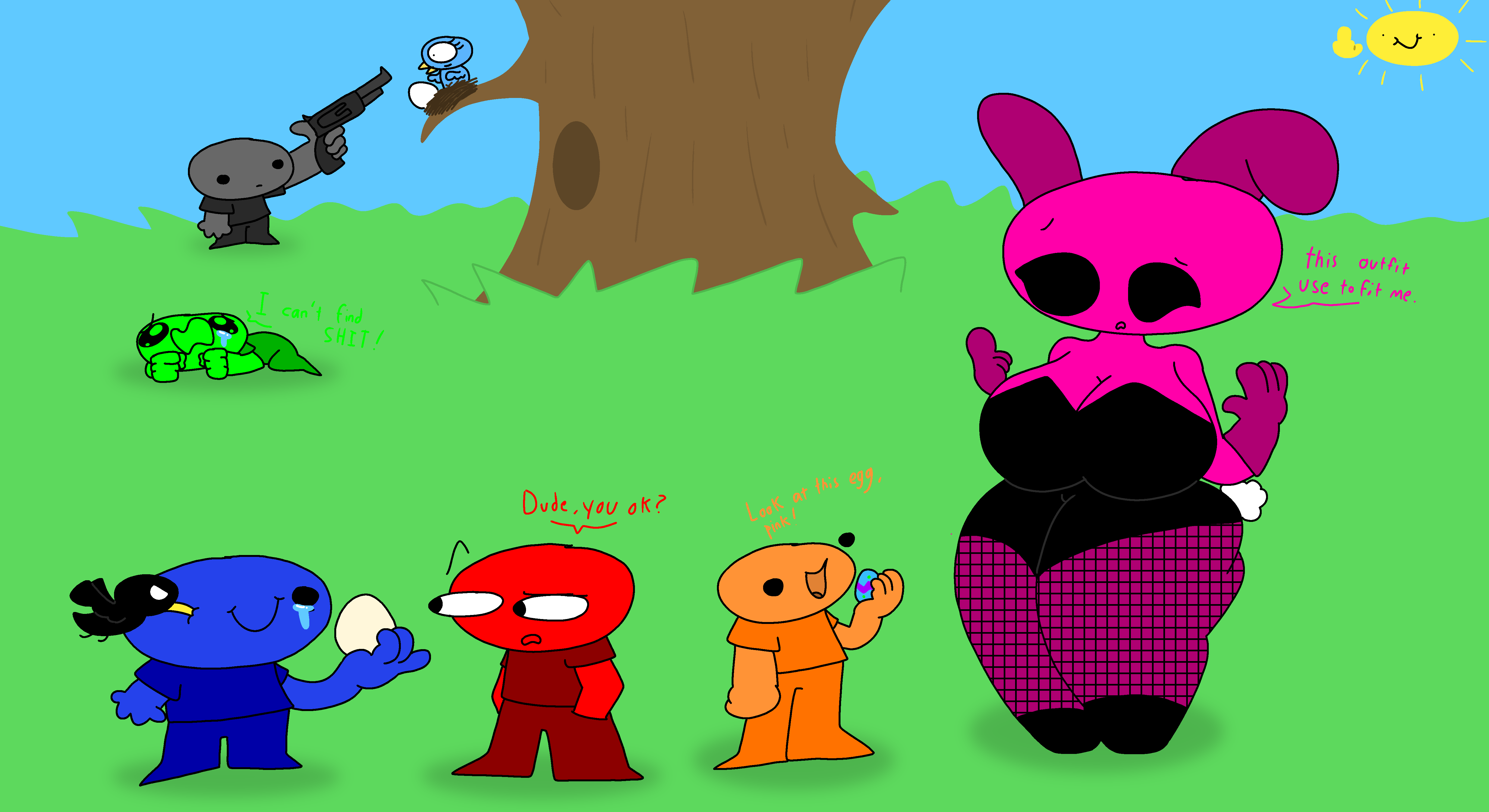 Happy (late FUCK) Easter