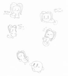 Kirby and the Forgotten Land Li'l Rodent Doodles