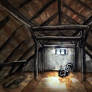 spooky attic