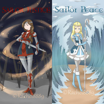 Sailor Justice And Sailor Peace