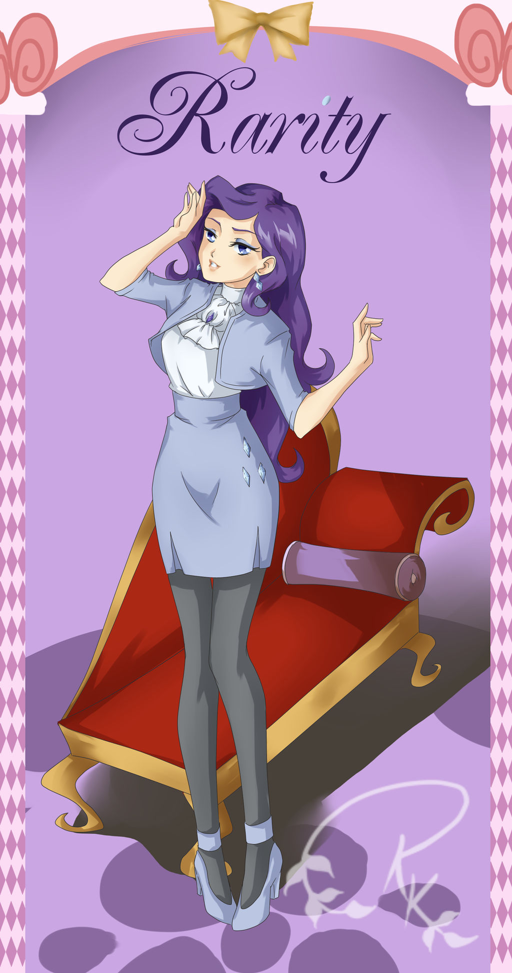 Human Rarit Rarity as a Human by Entheory-art on DeviantArt