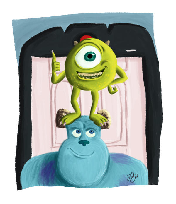monsters, inc. by fabiosketches on DeviantArt