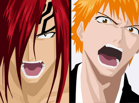 Renji and Ichigo