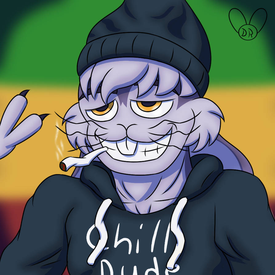 Rabit with a doink by DelightedRabbit on DeviantArt