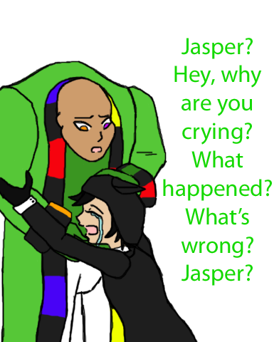 Homestuck: Human Jasper X Lord English Crying