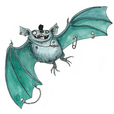 Punk Bat by liselotte-eriksson on DeviantArt