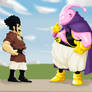 Buu and Mr. Satan