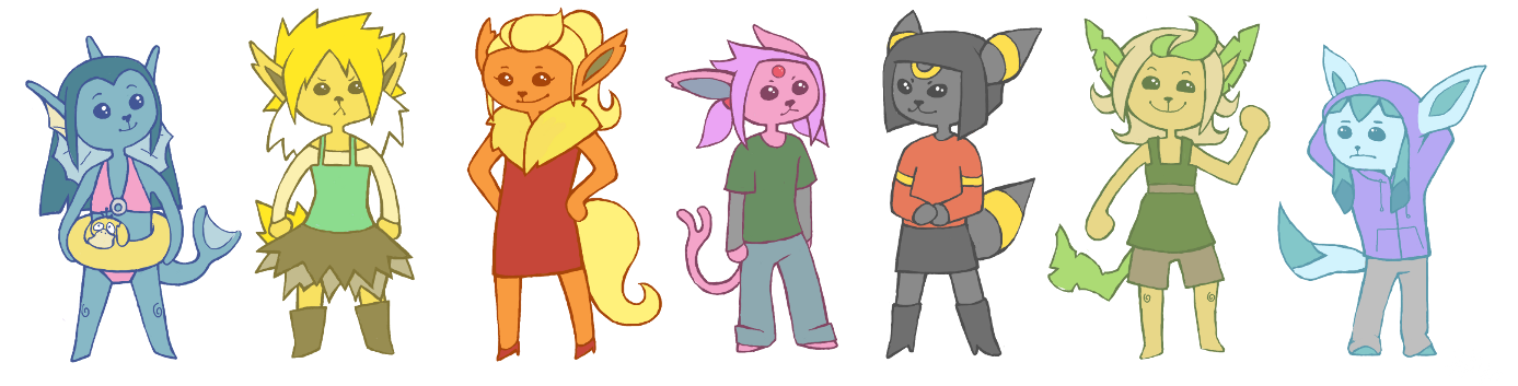 Eeveelution by ALLIS0N