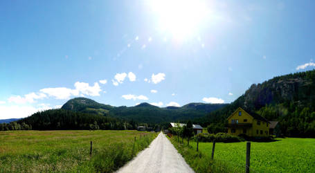 Mountain Village Panorama 1