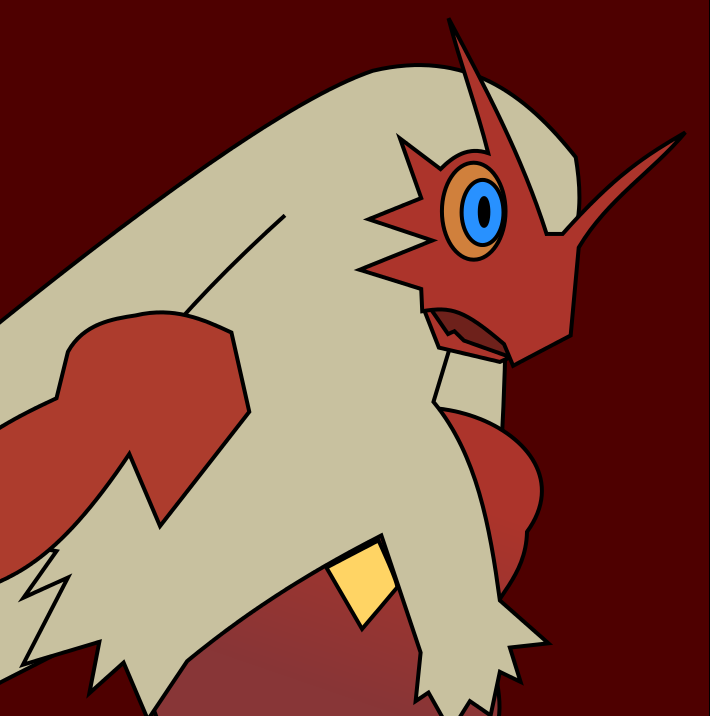 Flint The Blaziken - Blaziken Form