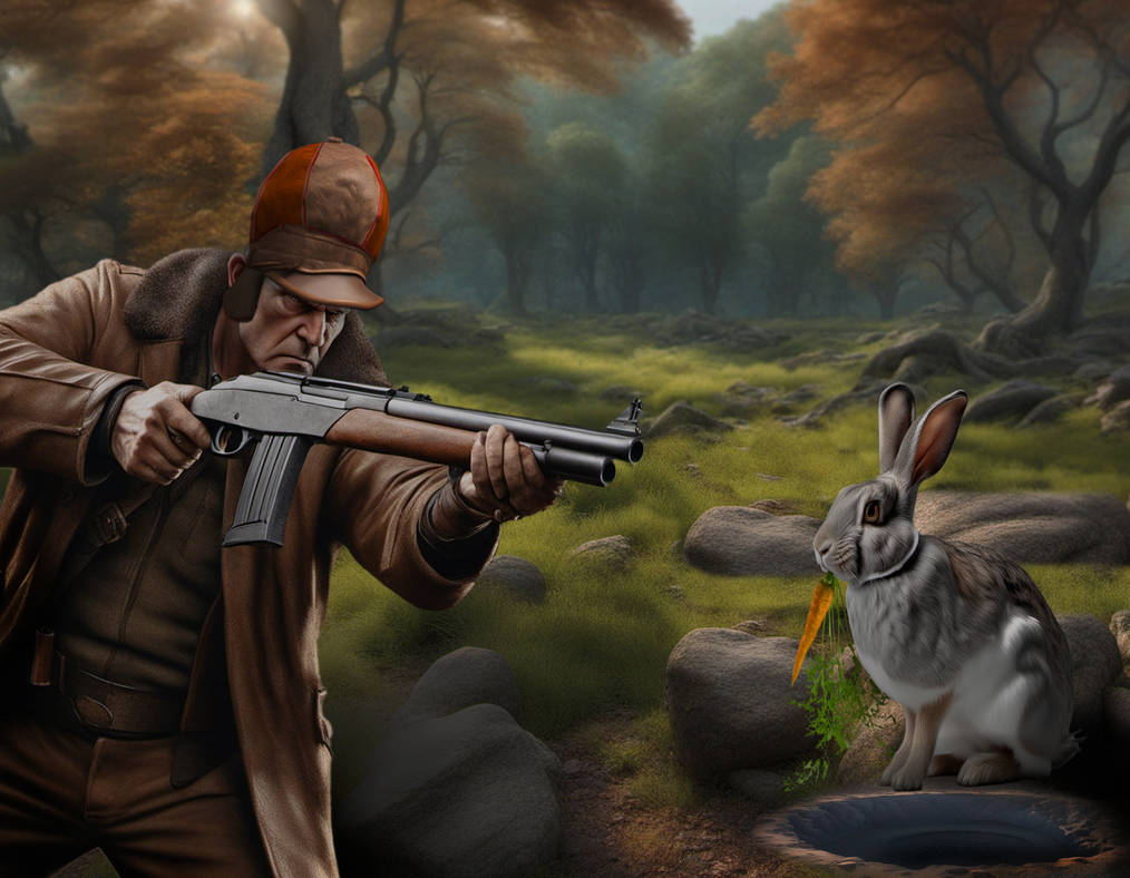 Bugs Bunny Elmer Fudd by DDPA717 on DeviantArt