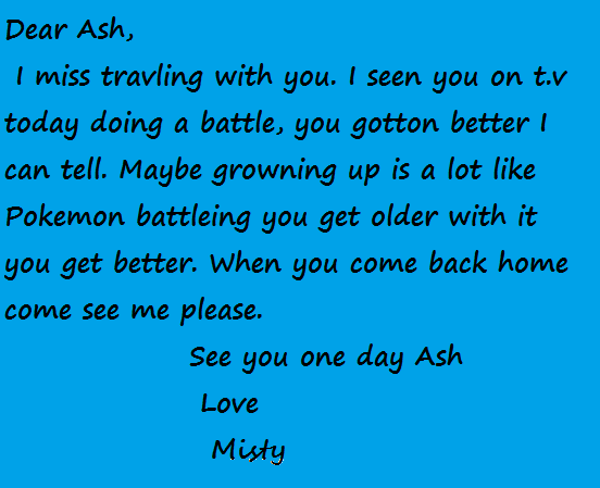 Ash Letters Letters to Ash by Misharrypotter on DeviantArt