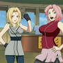 Tsunade and Sakura Clothes and head swap