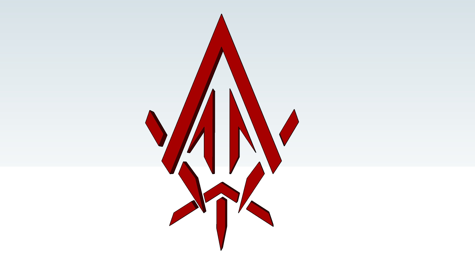 Futuristic Assassin's Creed Logo