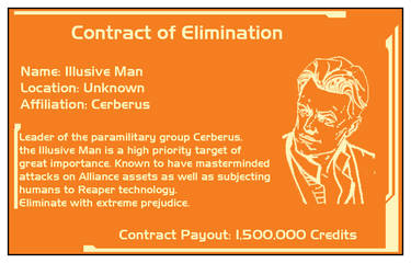 Contract Of Elimination Illusive Man