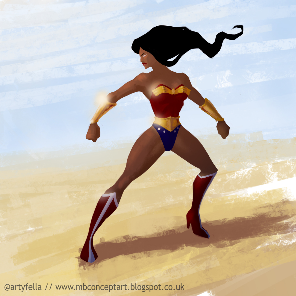 Wonderwoman sketch dailies