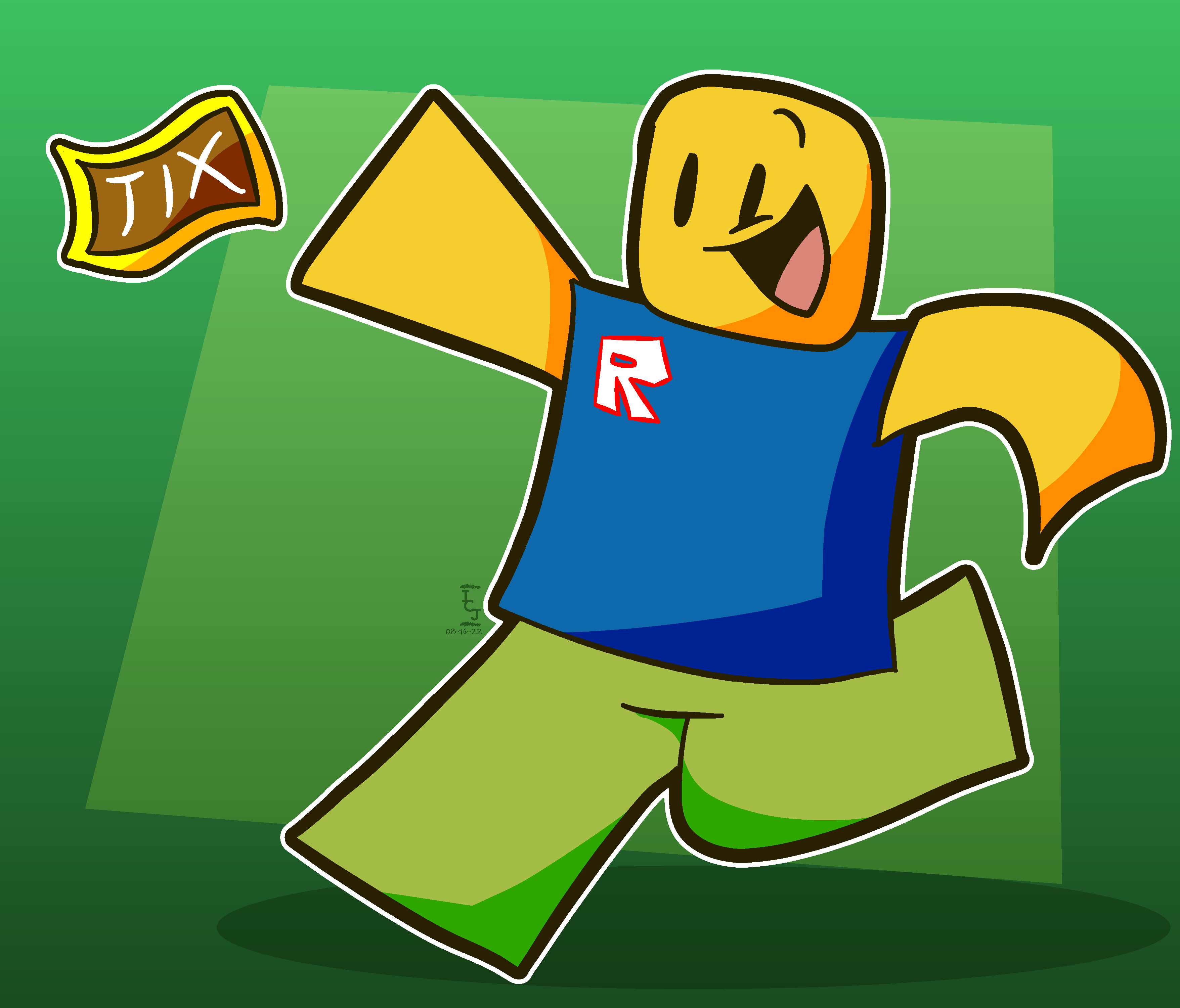 Roblox noob by Nidaerisdraws on DeviantArt