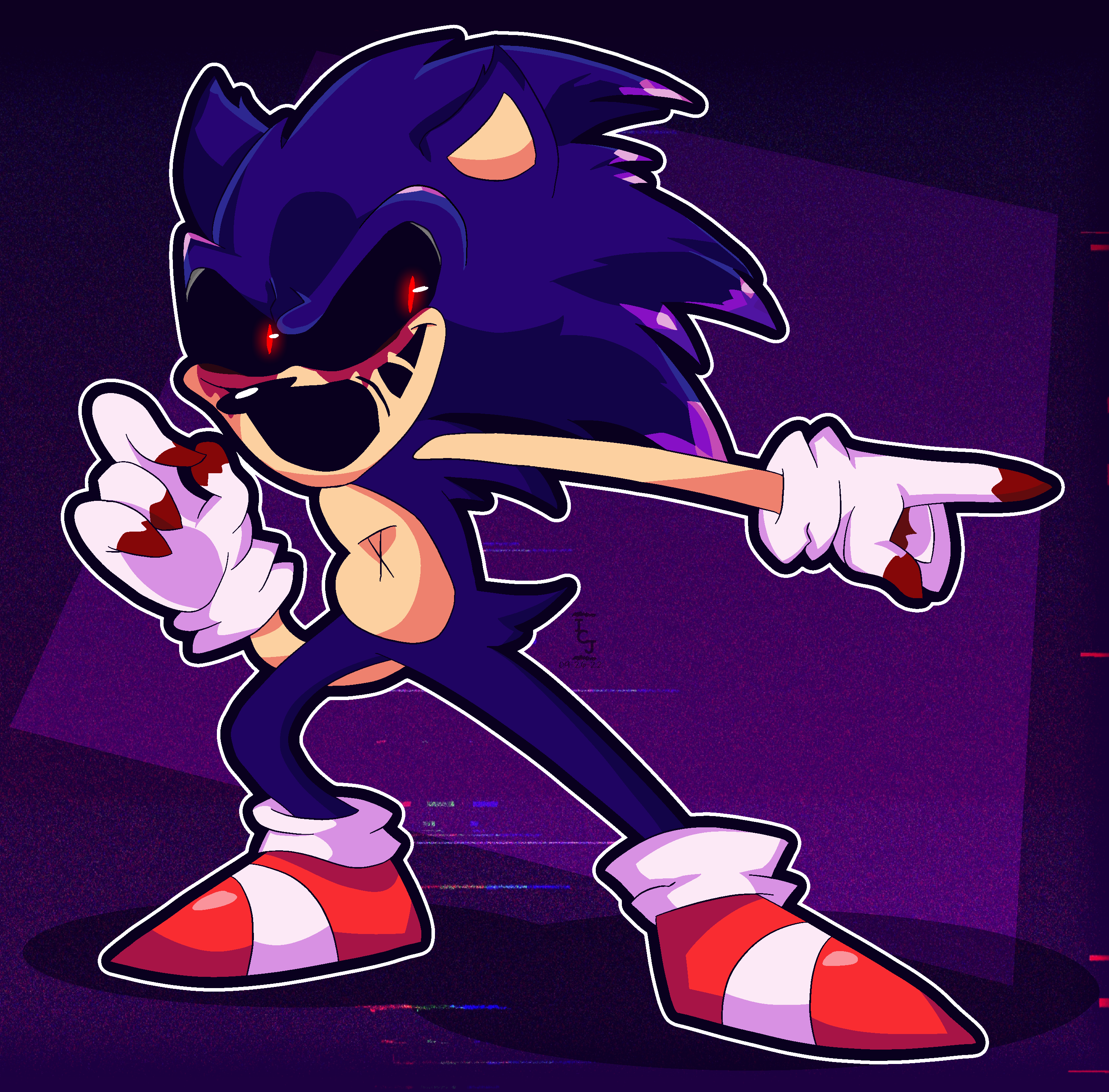 Sonic.exe - Lord X by Demistasis on DeviantArt