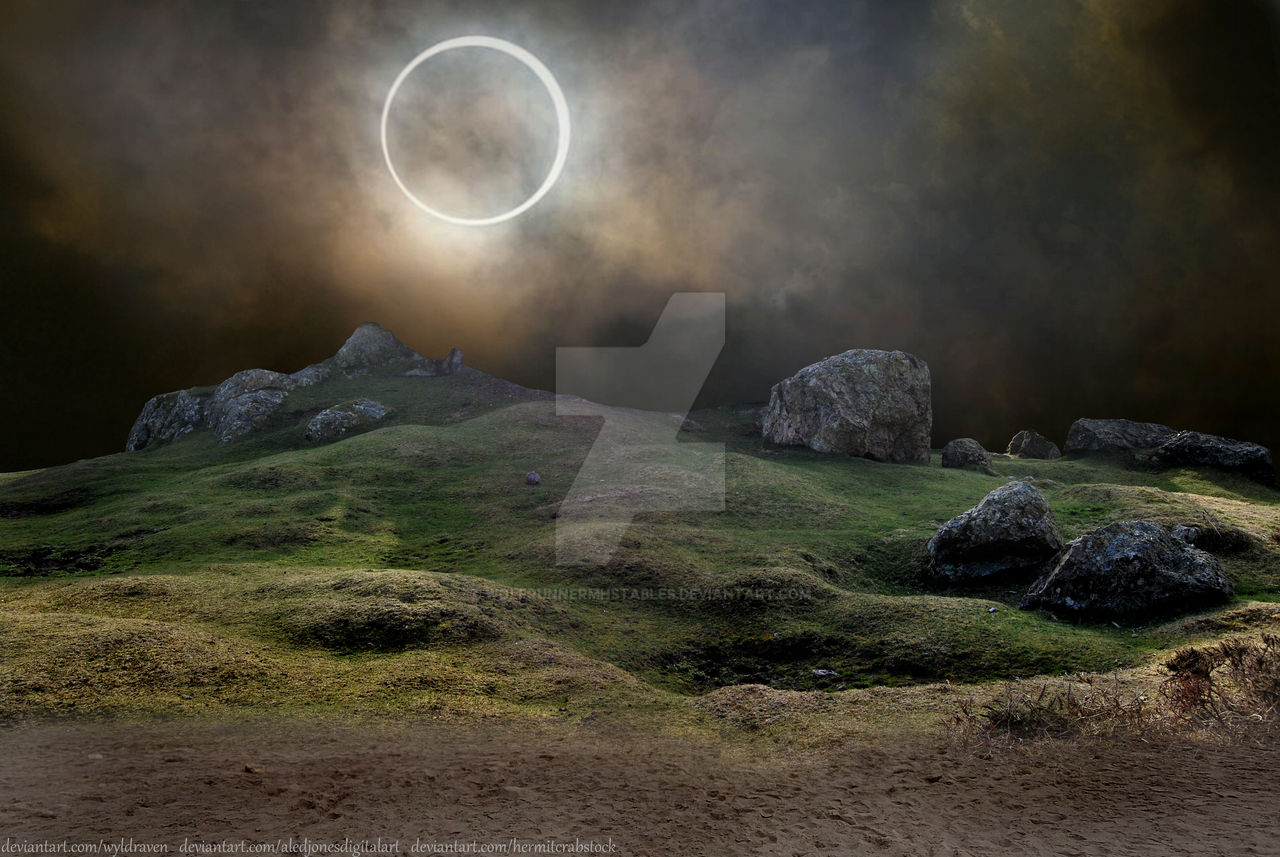 Solar Eclipse Background by WolfRunnerMHStables on DeviantArt