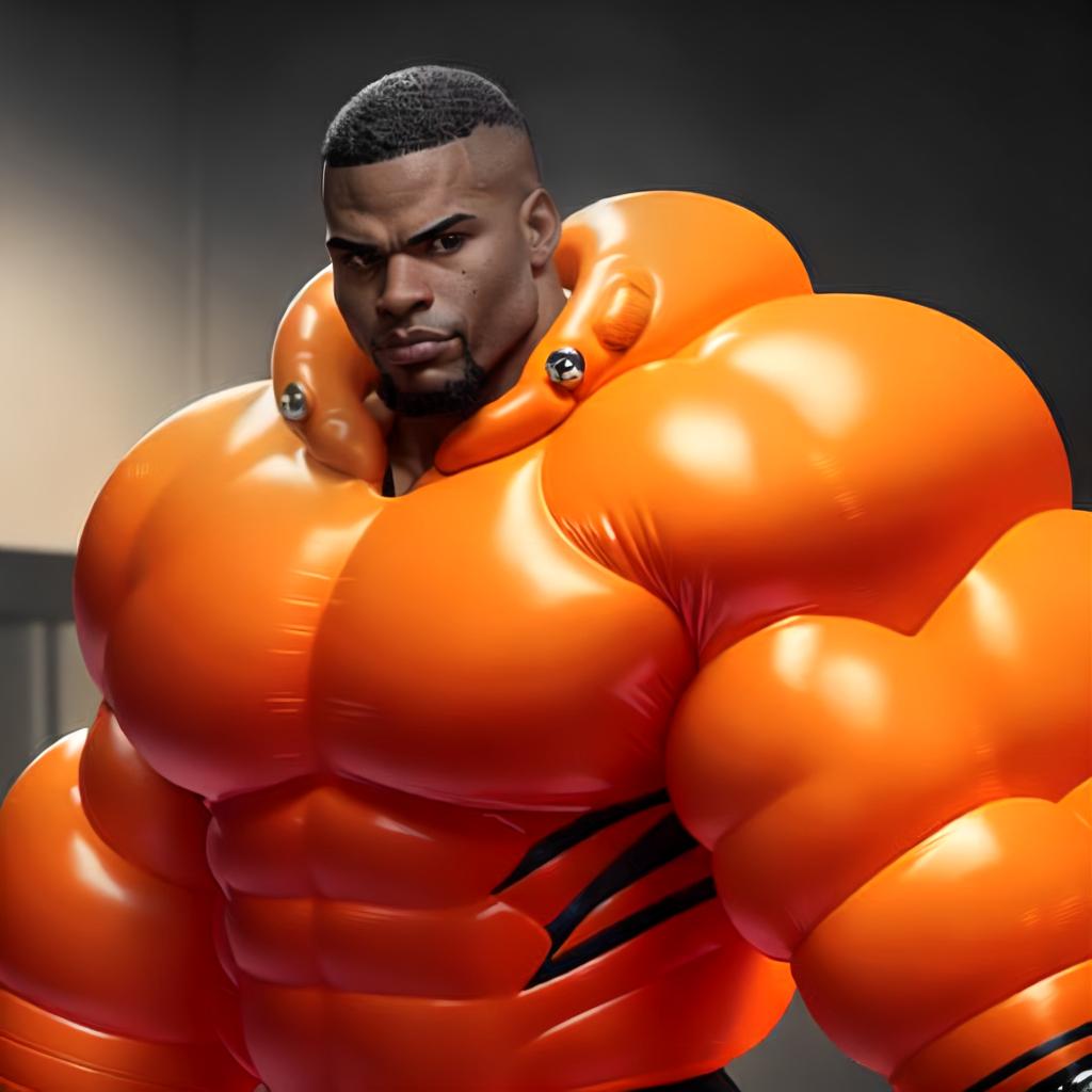 Anonymous Inflatable Inflatable puffer jacket #1 by IamTurokFromKonTum on DeviantArt