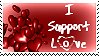 I Support Love Stamp