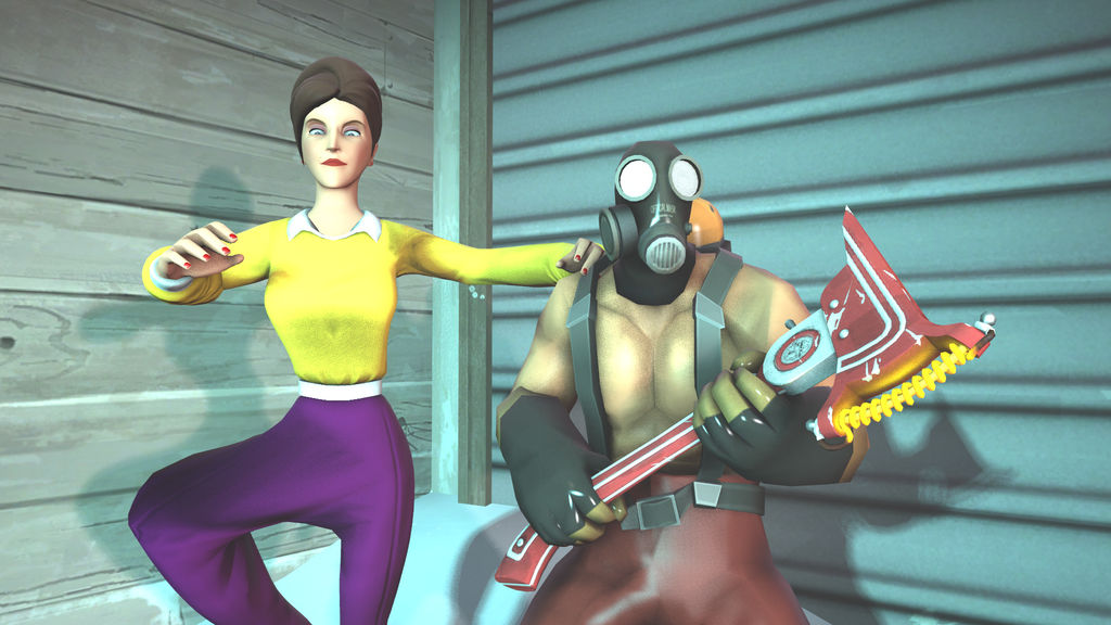 Buff Pyro and Lady by xisenx on DeviantArt