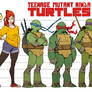 TMNT_height and physical structures model sheet