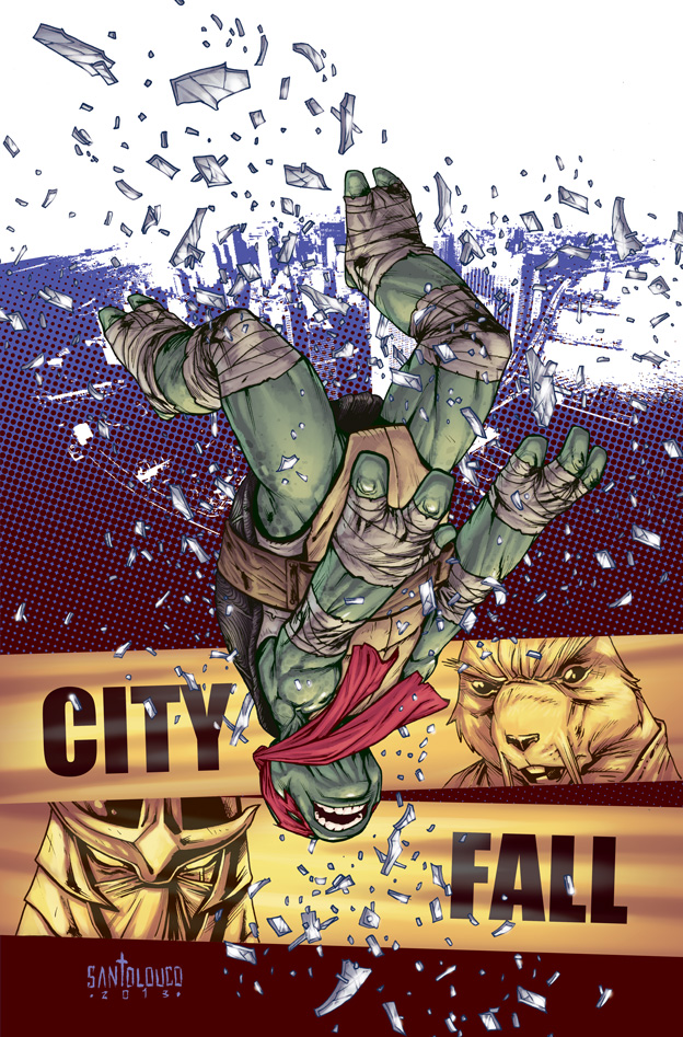 TMNT#22: City Fall_cover