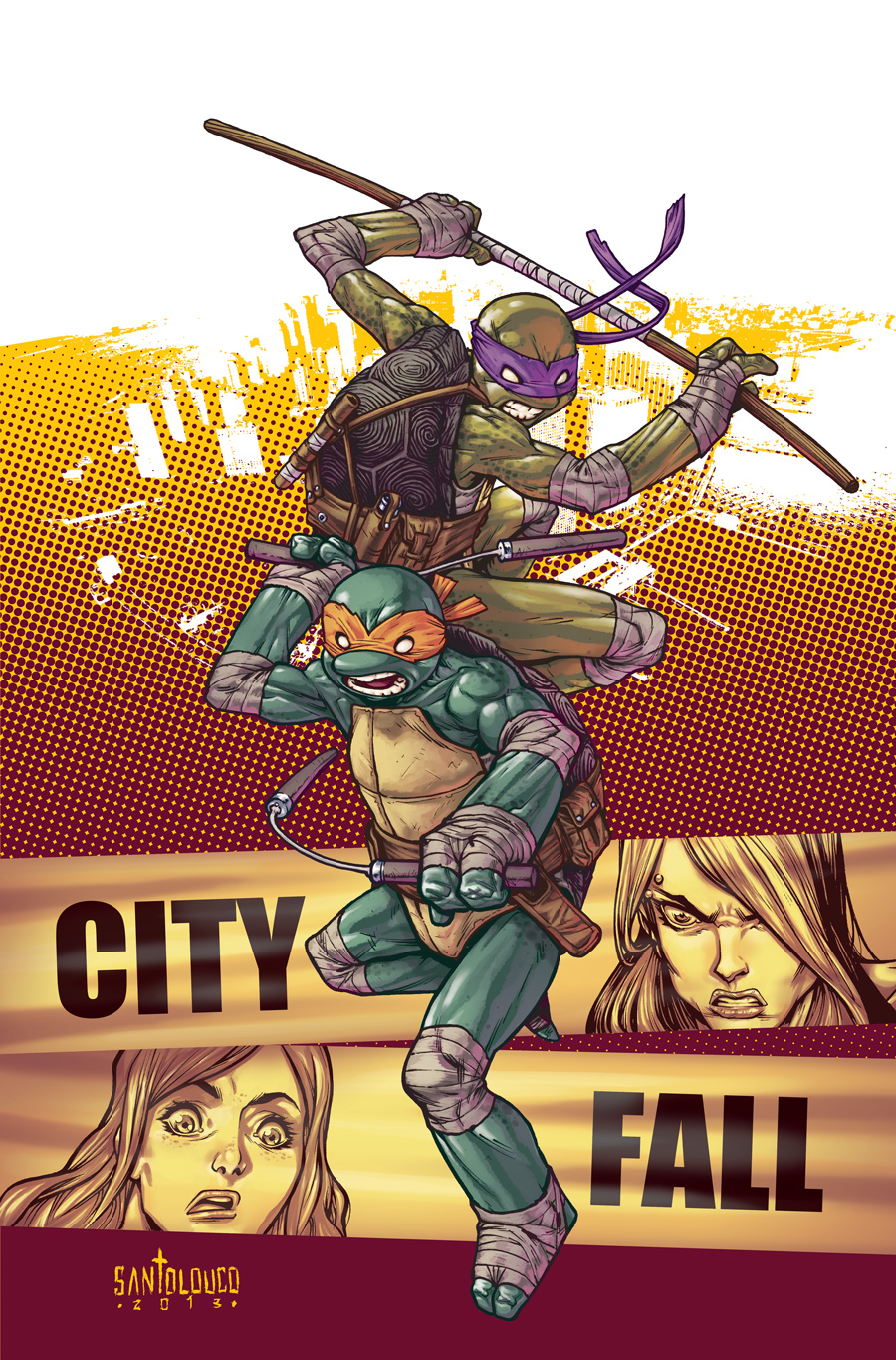 TMNT#26: City Fall_cover