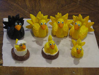 Chocobo Herd for Natsucon 2011