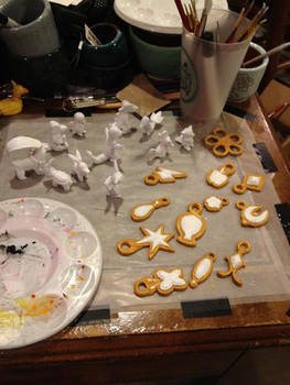 Unfinished Figurines and Pendants for Natsucon2012