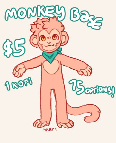 BIG MONKEY BASE (P2U) by surlifen on DeviantArt