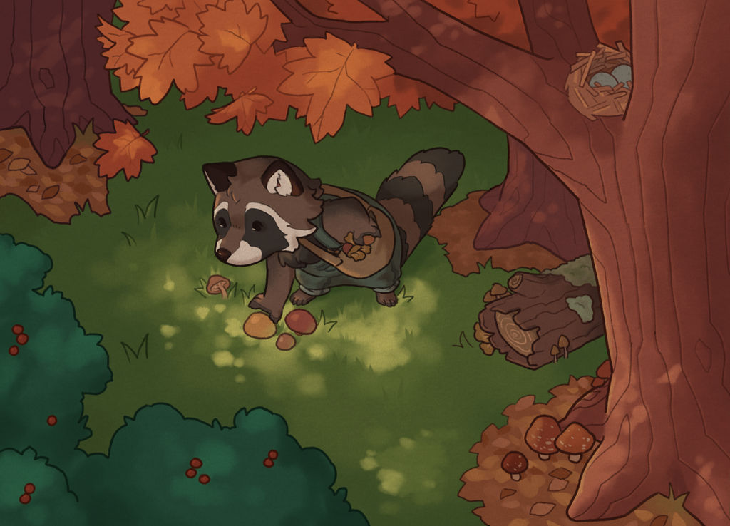 forager by surlifen on DeviantArt