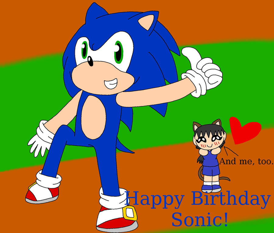 Happy Birthday Sonic (and me)