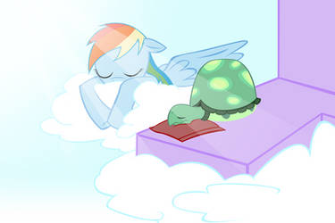 Rainbow Dash and Tank