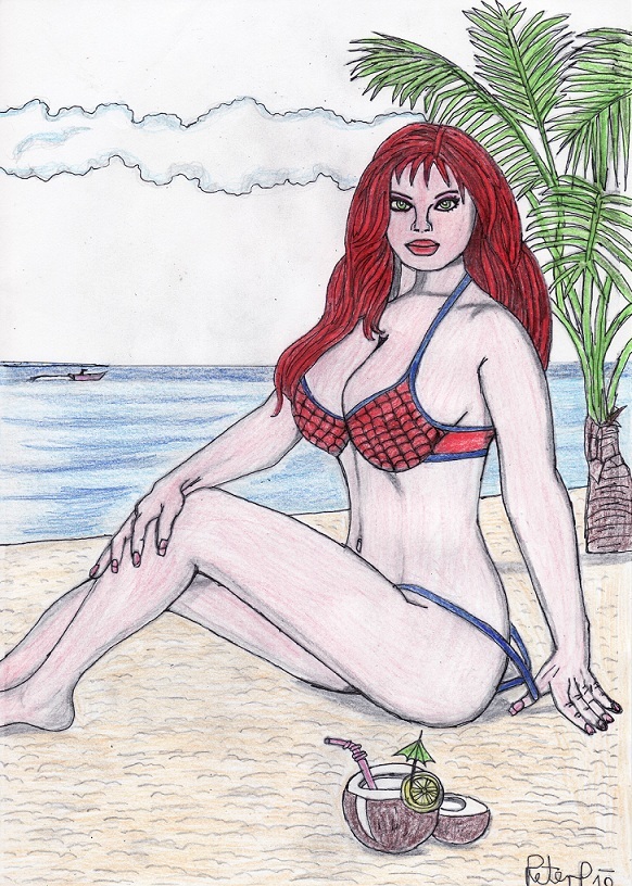 Summertime Mary Jane - colored