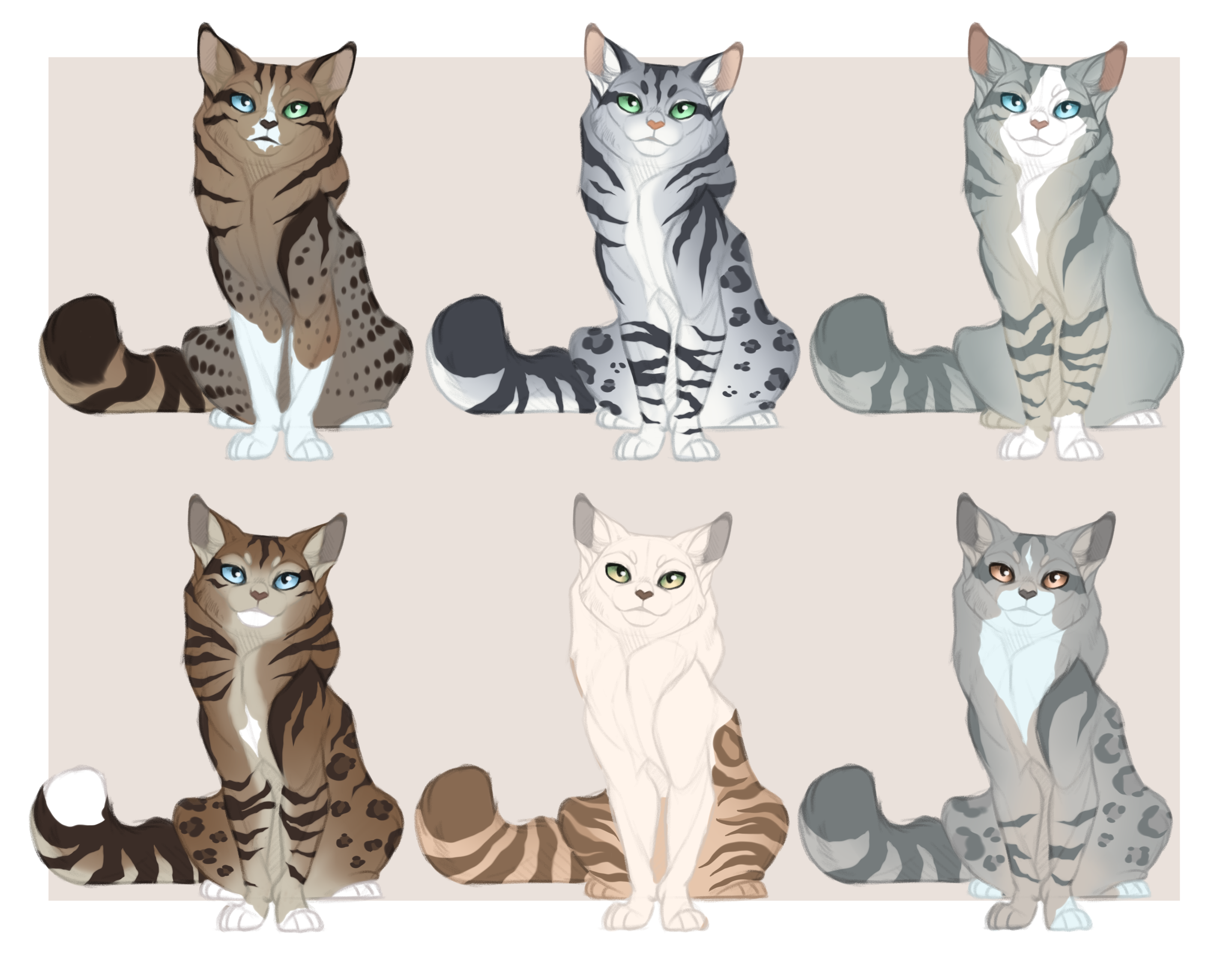 Warrior cats adopts CLOSED by Lynnadrity on DeviantArt