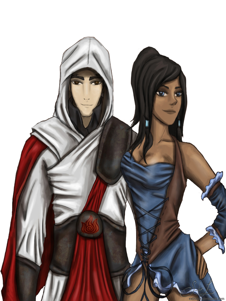 Makorra crossover, Assassin's Creed.