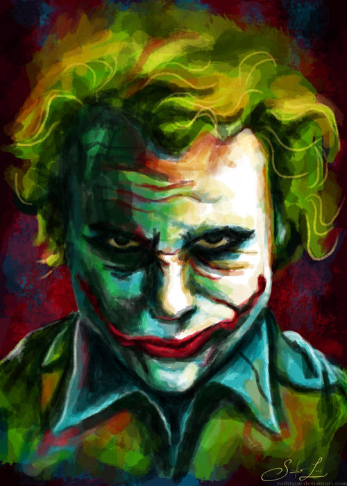 The Joker. by artissx on DeviantArt