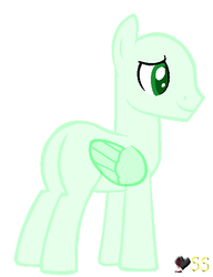 Base My Little Pony #12 I-Am-a-Pegasus by MegLuanaPinkiePie on DeviantArt
