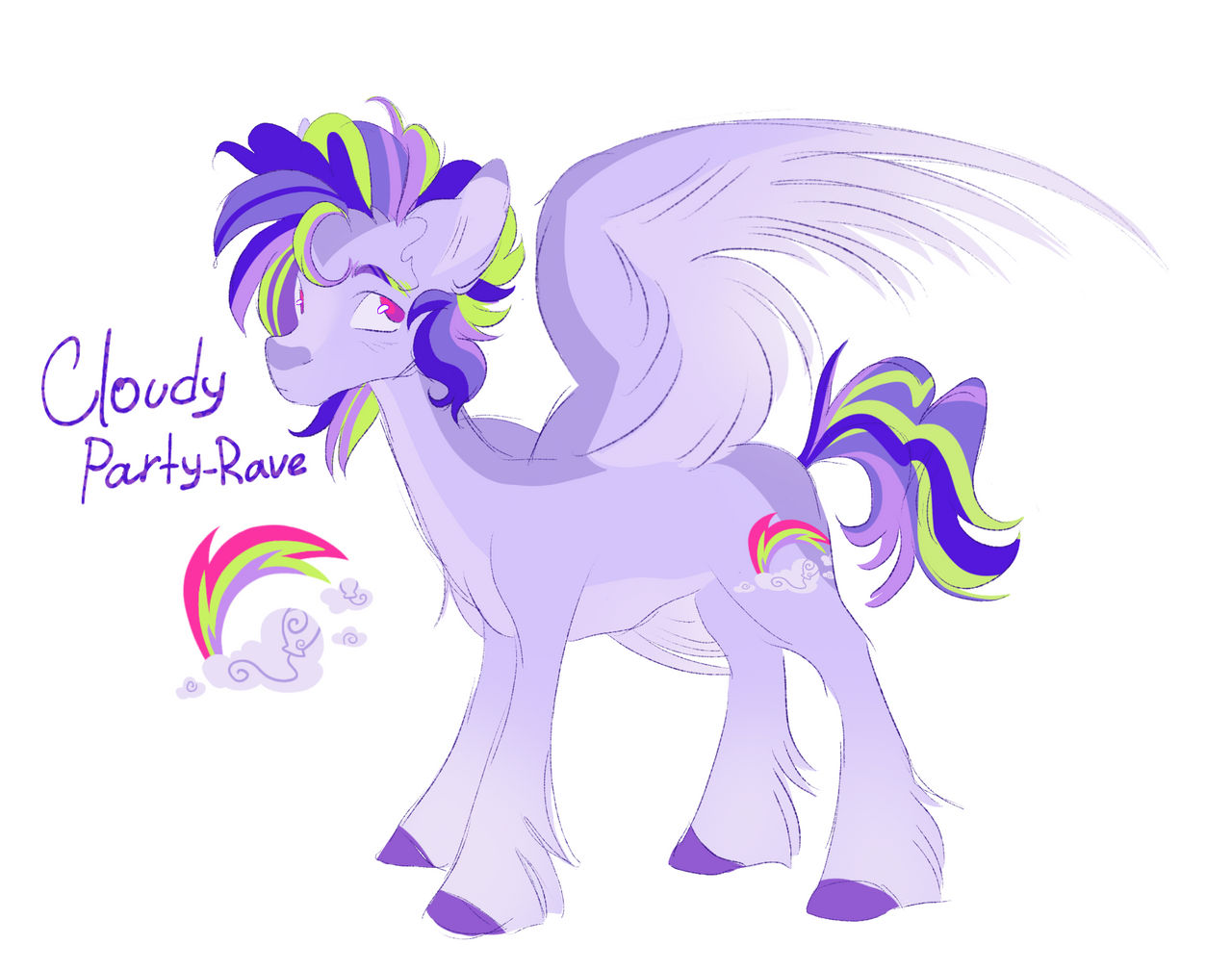 Mlp next gen Cloudy Party-Rave by sparjechka on DeviantArt