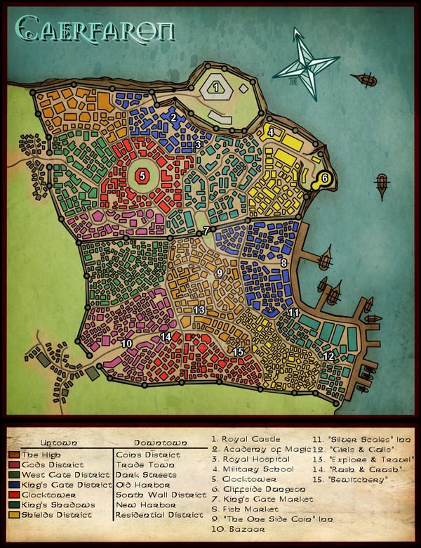 Caerfaron (city of Ocaolydd)